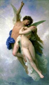 Cupidon et Psyché, WB, 1889, Hobart Art Gallerie